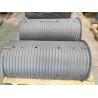 Buy cheap Carbon Steel Customizable Lebus Folding Line Rope Groove Winch Drum from wholesalers