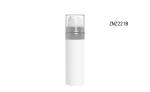 Cylindrical 4oz 6oz Lotion Bottles Non Spill Foundation Pump Bottle