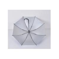 Buy cheap Customized Logo Long Stick Promotional Golf Umbrellas Plastic Curved Handle product