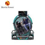 2 Seats 9d Roller Coaster Machines 360 Rotation Vr Cinema 360 Degree Flying
