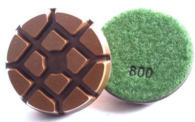 Buy cheap 3 Inch Resin Bond with Copper Bond Dry and Wet Polishing Pad Grinding Disc from wholesalers