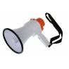 Buy cheap 0.5kg Plastic Cheer Megaphone Red And White Megaphone 4 X AA Batteries from wholesalers