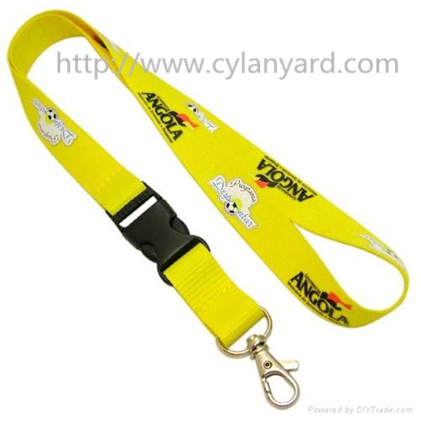 Buy cheap Office id card badge lanyard with printed text logo, employee badge holder ribbon, from wholesalers