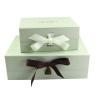Buy cheap PSD 200g Foldable Cardboard Gift Boxes Printed Ribbon Magnetic Thickness 1.5mm from wholesalers