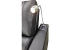 Electric Power Recliner Lounger Chair Faux Leather Upholstery With Extended