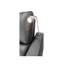 Buy cheap Electric Power Recliner Lounger Chair Faux Leather Upholstery With Extended Reading Light from wholesalers