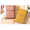 Buy cheap Mirror Touch Screen Mobile Phone Bag Wallet Card Case Female Shoulder Bag from wholesalers