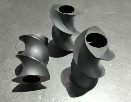W6Mo5Cr4V2(6542) 96/96 Twin Screw Extruders Screw Components for Puffed Food Industry