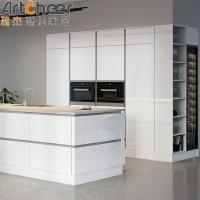 Buy cheap Lacquer Wall Cabinet Kitchen Storage with Modern Design and Plywood Material product