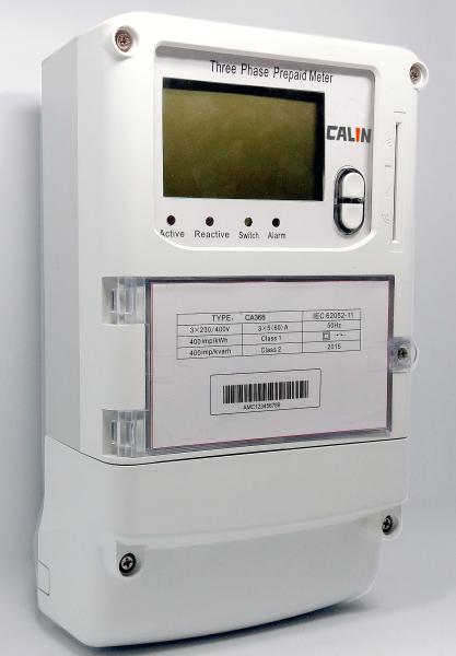 Buy cheap Card Type Prepaid Wireless Electricity Meter Residential 3 Phase Kwh Meter from wholesalers