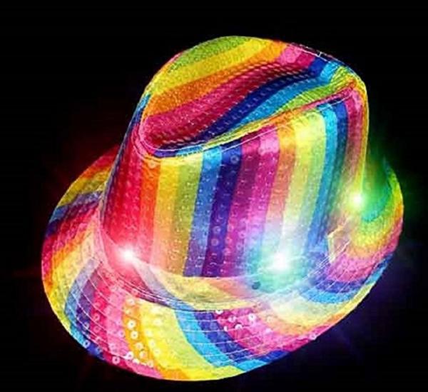 Buy cheap Jazz LED Light Up Hats Colorful For Women & Men Adults Comfort Touch Breathable from wholesalers