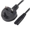 Buy cheap 3A 5A 10A United Kingdom Power Cord , C7 BS1363 UK 2 Pin Power Cable from wholesalers