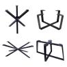 Buy cheap Large Cross Frame Round Pedestal Coffee Table Base for Customized Dining Furniture from wholesalers