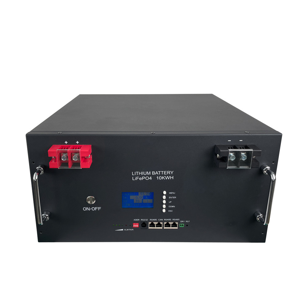Outdoor 200kw 200kwh Lifepo4 Battery Cabinet With eSS Lithium 51.2V 48v 200Ah