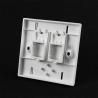 Buy cheap 2 Port Telephone / Workstation Ethernet Faceplate from wholesalers