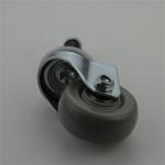 Grey M12 Castor Wheels 90KG 3 Inch Threaded Stem Casters
