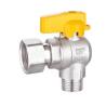 Buy cheap PN16 Brass Gas Valve M F Connection 1/2'' Elbow With Iron Handle from wholesalers