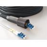 Buy cheap Outdoor PDLC Connector , Waterproof 2 Core Single Mode Fiber Optic Cable from wholesalers