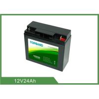Buy cheap Lithium Iron Phosphate Medical Equipment Batteries 12V 24Ah ABS Case product