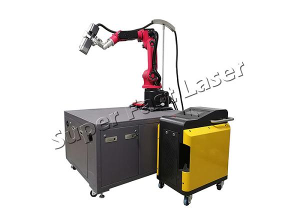 Buy cheap Metal Automatic Laser Cleaning Equipment Laser Paint Stripping Machine from wholesalers