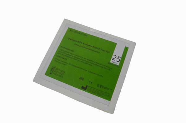 Buy cheap ISO13485 Plastic One Step Dengue NS1 Antigen Kit from wholesalers