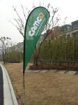 Dye Sublimation Printing Teardrop Flag Banner