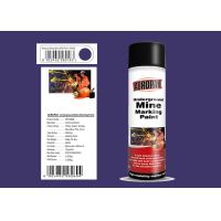 Buy cheap AEROPAK 500ML deep blue Underground Mine Marking Spray Paint for construction product