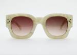 Square Classic Vitage Sunglass for Lady UV400 2019 Trendy Acetate Women Eyewear