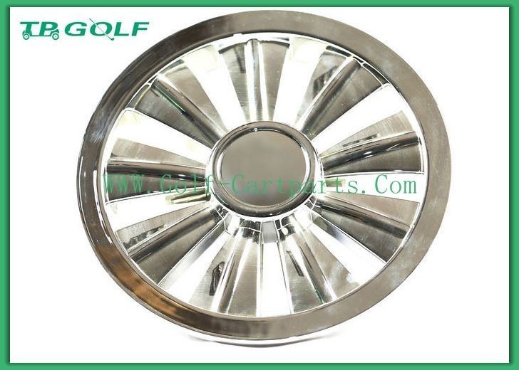 10" Turbine Golf Cart Wheel Covers Hub Caps Plastic Material Easy To Install
