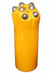 Tungsten Carbide Rock Core Drill Bits Ballistic Button Bit Long Skirt