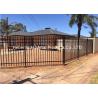 Buy cheap Commercial Zinc Steel Fence , Ornamental Galvanized Steel Tube Fence Panels from wholesalers