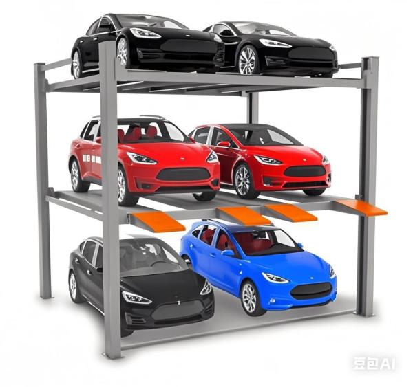 Buy cheap Double Wide 3 Level Parking System/Triple Stacker Car Parking Lift/Tri Level Parking Lift/6 Cars Hydraulic from wholesalers