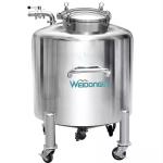0.6MPa Rustproof Mixing Tank Agitator Industrial For Soy Sauce