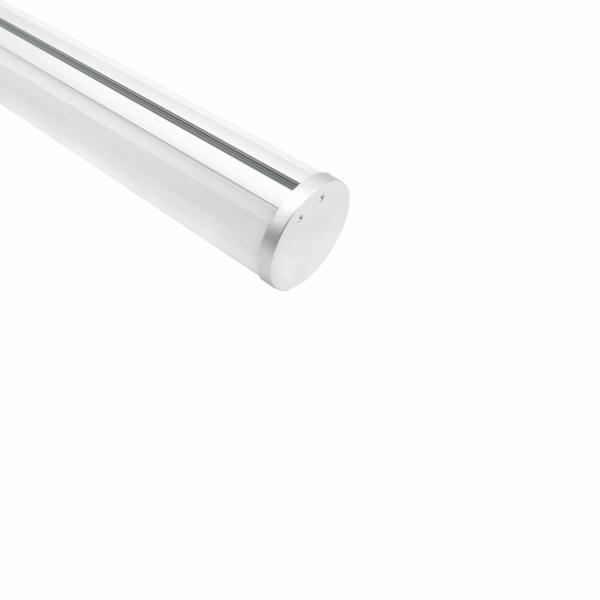 Buy cheap 60mm PC Milky Cover Extrusion Suspended Led Aluminum Profile For Ceiling Lighting from wholesalers