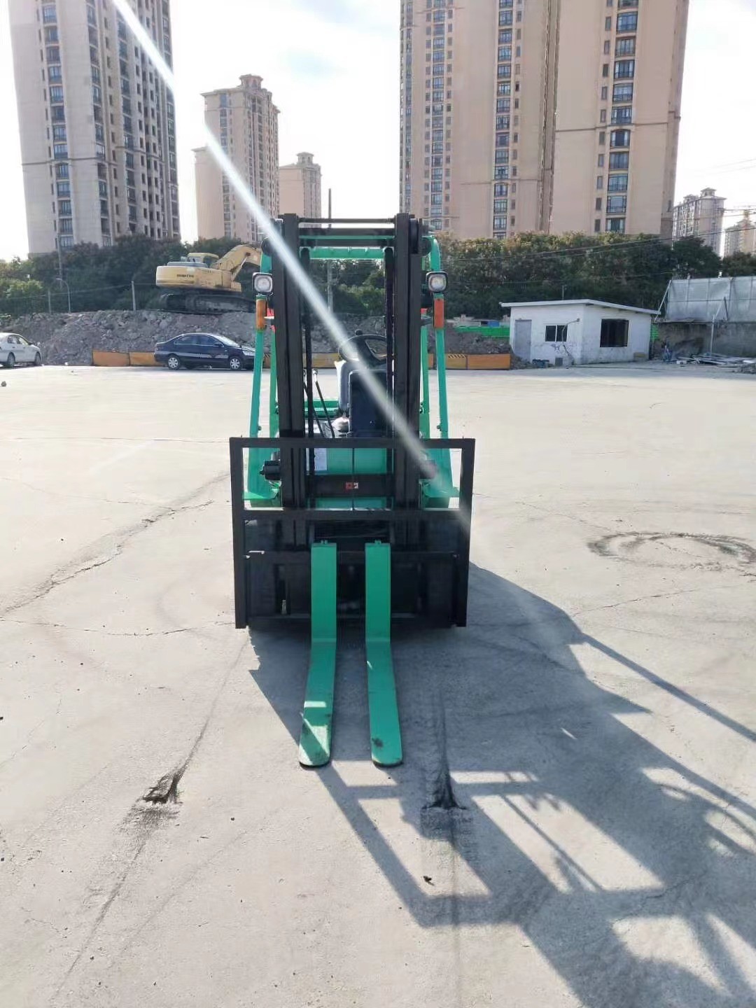 Used Mitsubishi Diesel Forklift Truck 3 Ton Used Original Mitsubishi Standard Stages