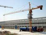 16ton Potain Tower Crane / Luffing Crane 7034 Stationary Attached with Self