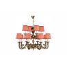 Buy cheap Ornate brass chandelier 12 Lights for Living room Bedroom Lighting (WH-PC-01) from wholesalers