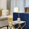 Buy cheap Glass Marble Copper Luxury Nordic Modern Led Restaurant Bar Terzo Table Lamp(WH-MTB-212) from wholesalers