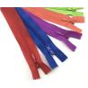 Buy cheap Red color NO. 5 Long Chain nylon zipper Metal Brass Nickle Teeth from wholesalers