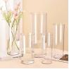 Buy cheap Custom Wholesale Luxury Modern Transparent Acrylic Candle Holder Pillar Floating Candle Decoration Transparent Wedding Vase from wholesalers
