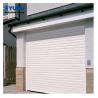 Buy cheap Garage 6m Aluminium Roller Shutter Doors manual electric 50dB Sound insulation 60HZ from wholesalers