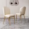 Buy cheap Stainless Steel Luxury Dining Chair Banquette Seating OEM ODM from wholesalers