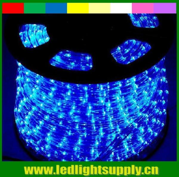 Buy cheap solar lighting 2 wire blue led outdoor christmas rope lights from wholesalers