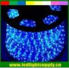 Buy cheap solar lighting 2 wire blue led outdoor christmas rope lights from wholesalers