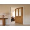 Buy cheap Hollow Wood Composite Door Interior Groove Flush Door Steel MDF Inward Opening from wholesalers