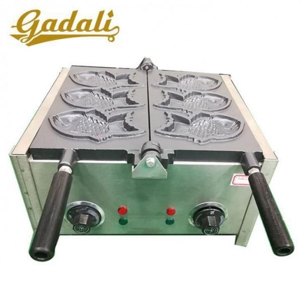 Buy cheap Teflon Coated Body 1.4kw Taiyaki Fish Waffle Maker 380*365*225mm from wholesalers