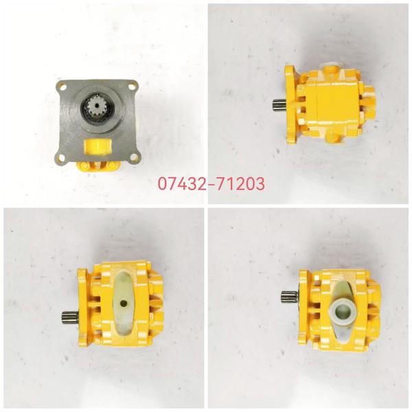 Buy cheap 07432-71203 Komatsu Hyd Gear Pump GD605A GD655A WA100 WA100SS WA100SSS WA120 WA120L WR11 WR11SS from wholesalers