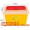 Buy cheap Square sharps container, medical disposal bins, needle container, Disposable Hospital Biohazard Sharp Collector Waste Bi from wholesalers