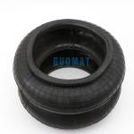 Buy cheap 350255H-2 Flange Type Connection Convoluted Rubber Air Bellow from wholesalers