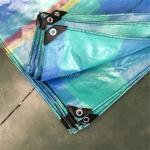 Waterproof Sunproof White PE Tarpaulin Rolls with High Density and Printed